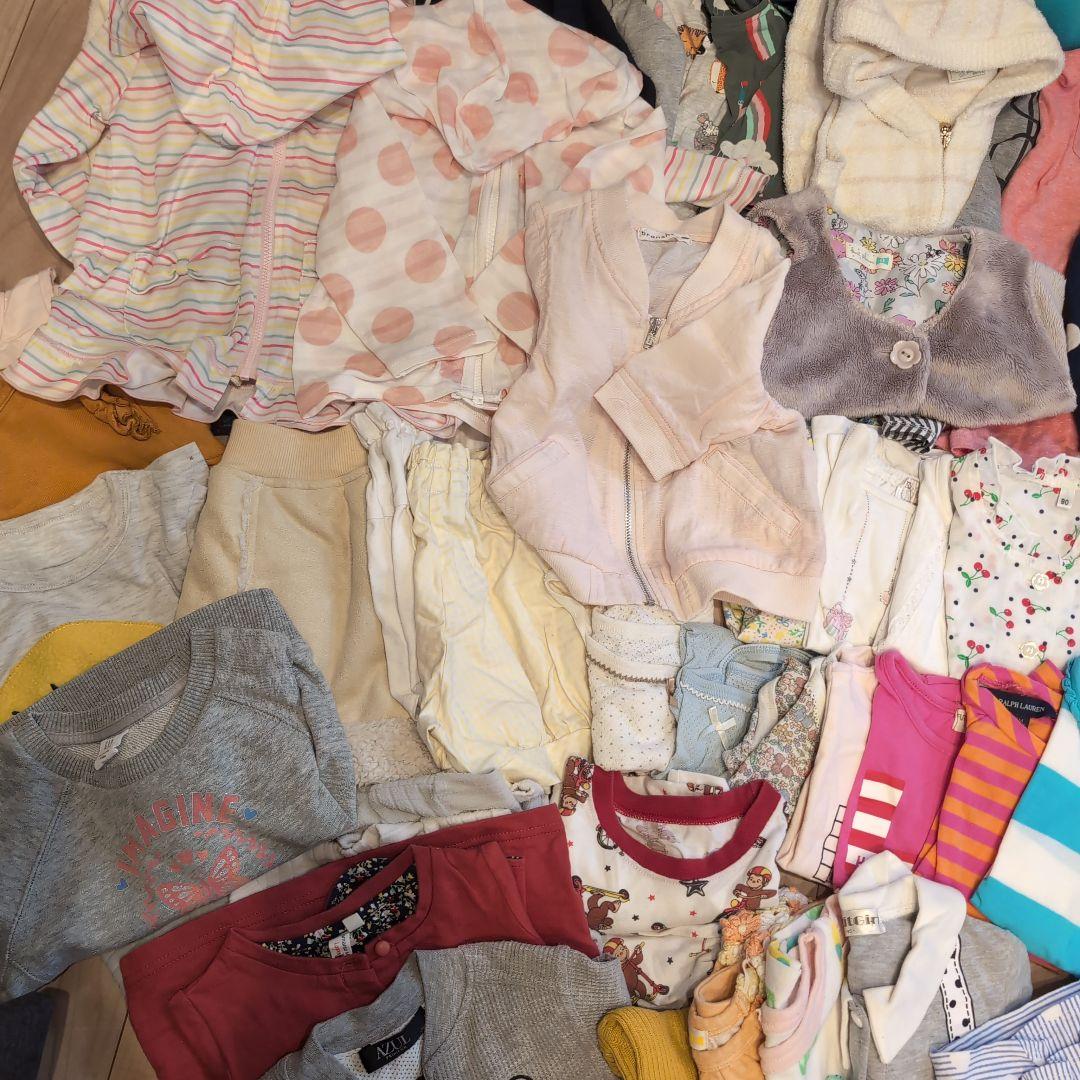 女の子まとめ売り　激安　女の子セット 約90cm〜 多色　追加あり！80点以上