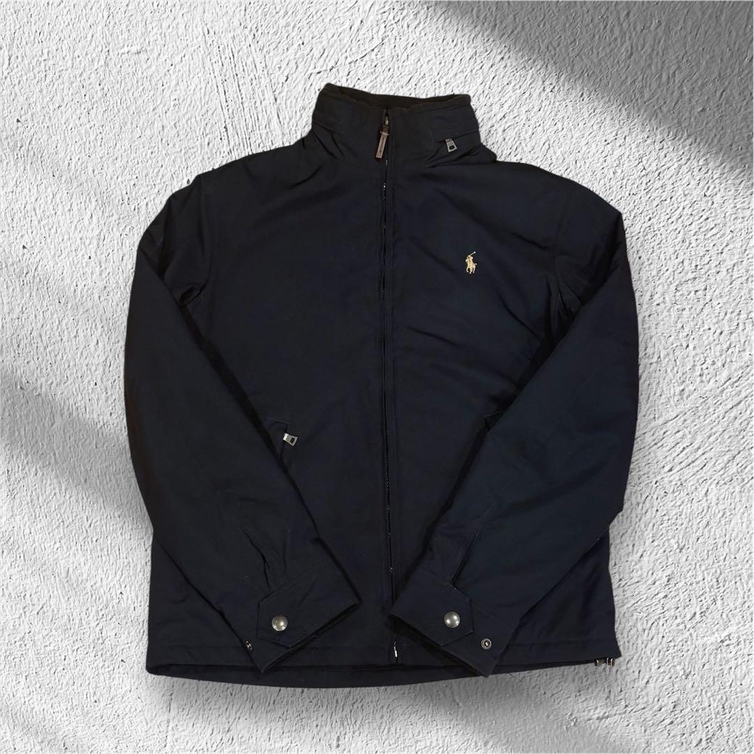 【極美品】ポロラルフローレン ジップアップ ジャケット ブラック Sサイズ
