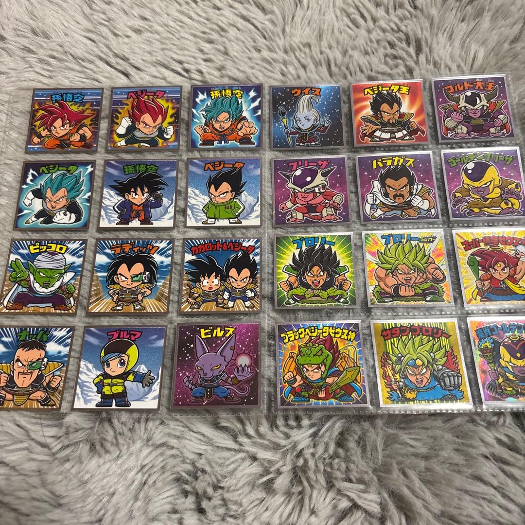 ビックリマン コラボシール ドラゴンボールマン超フルコンプ - メルカリ