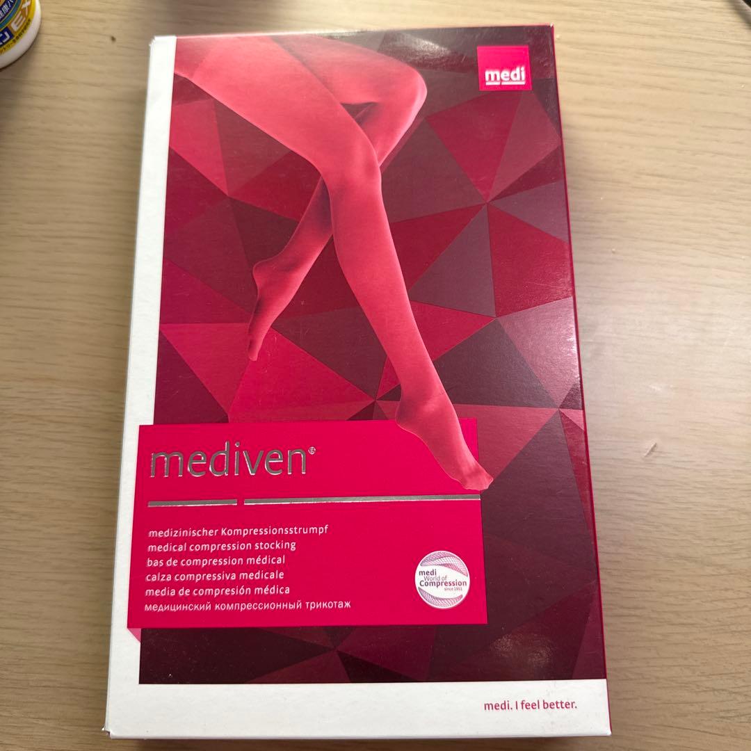 新品mediven コンプレッションストッキング ベージュ