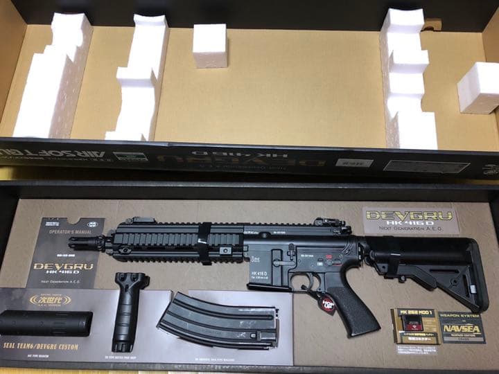 東京マルイ HK416 DEVGRUカスタム DEVGRUカスタム HK416D 東京マルイ 次世代電動ガン エアガンレビュー