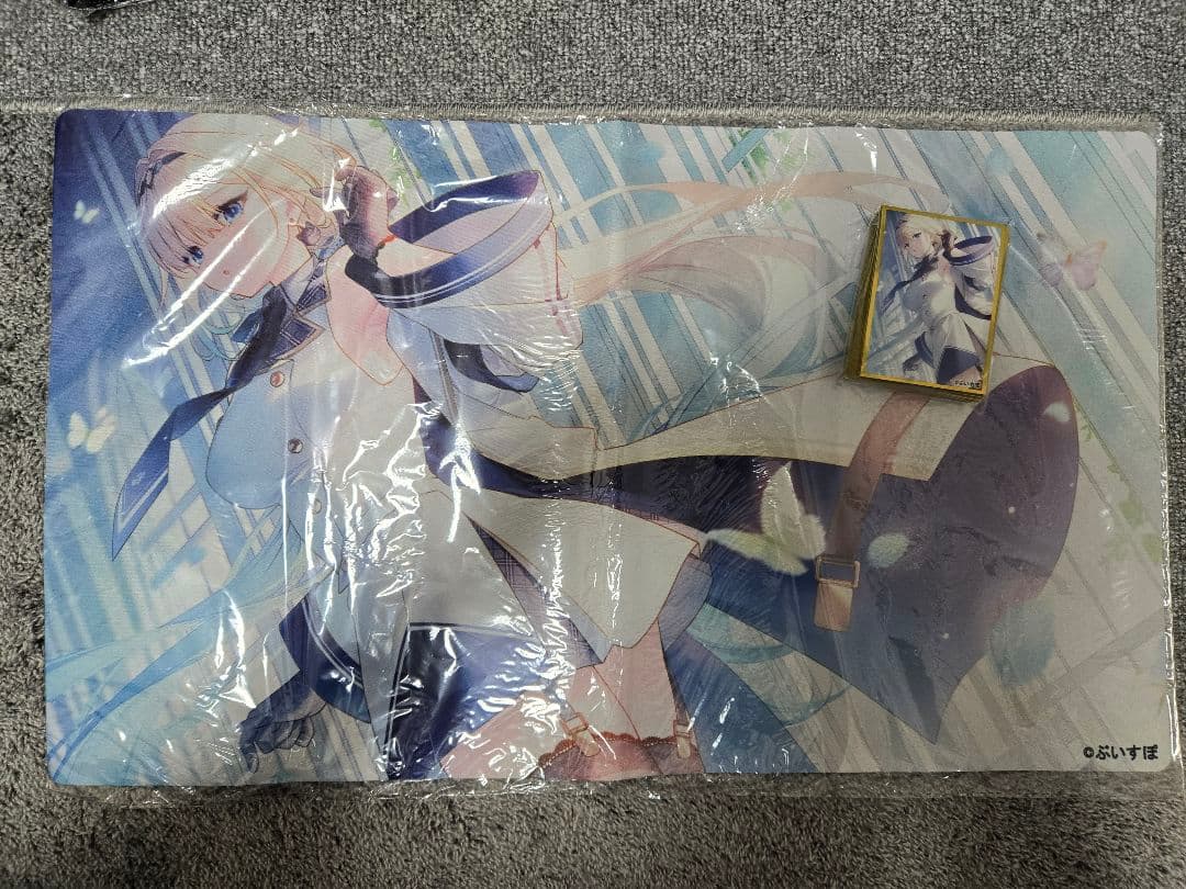 新品未開封【藍沢エマ】プレイマット+スリーブ Amazon.co.jp: ぶいすぽっ！ 藍沢エマ スリーブ プレイマット セット