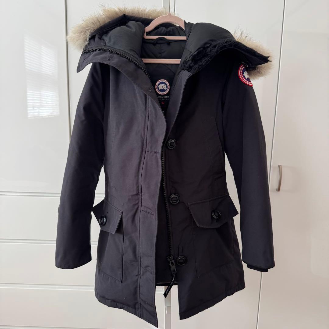 美品✨カナダグース ブロンテ 2603JL ダウンジャケット ネイビー S