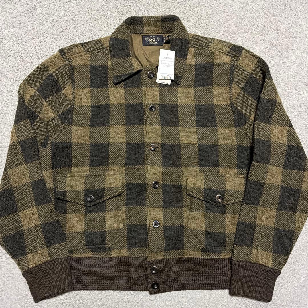 RRL RALPH LAUREN チェックブルゾン　DOUBLE RL XXL