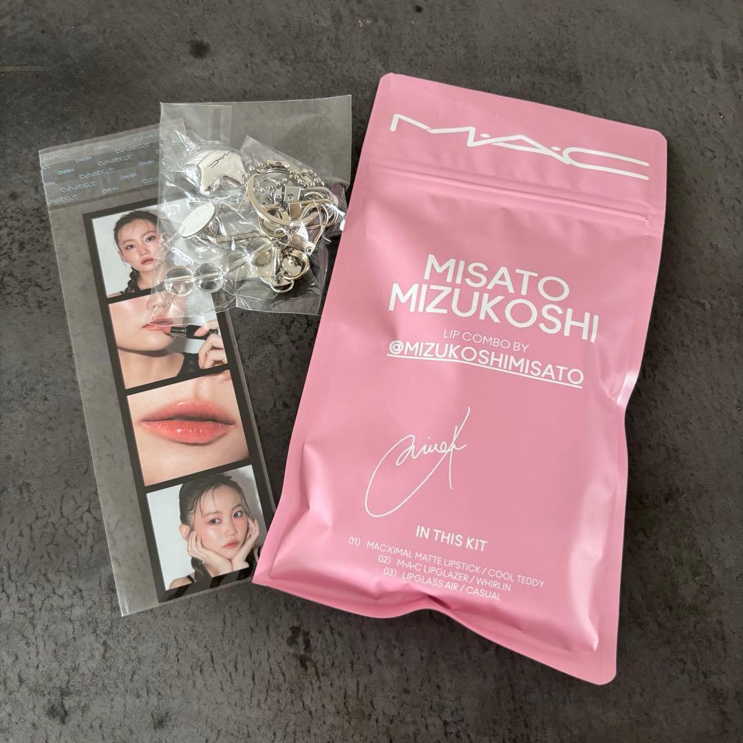 【新品】M·A·C × 水越みさと LIP COMBO 完売ピンク　限定コラボ M・A・C(マック)〉× 美容クリエイター・水越みさとさんのコラボが実現