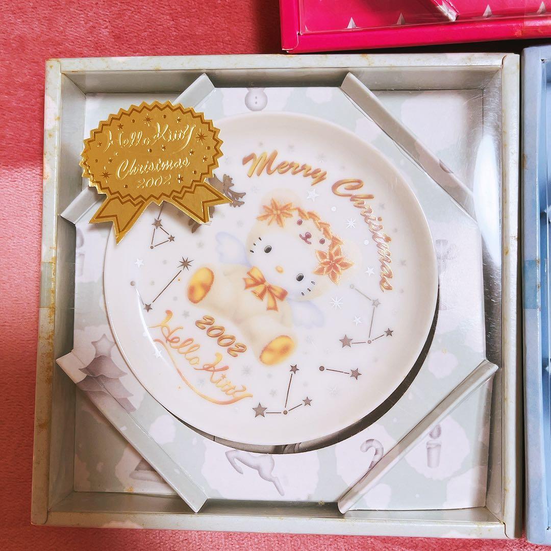 希少激レア ハローキティ クリスマスプレート 1998~2002 サンリオ