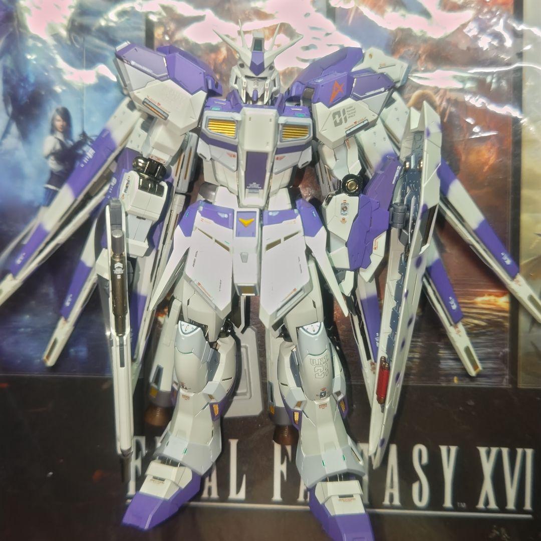 メタルビルド　Hiニューガンダム＆ハイメガバズーカ 変形も可能なHi-νガンダム用「ハイパー・メガ・バズーカ・ランチャー