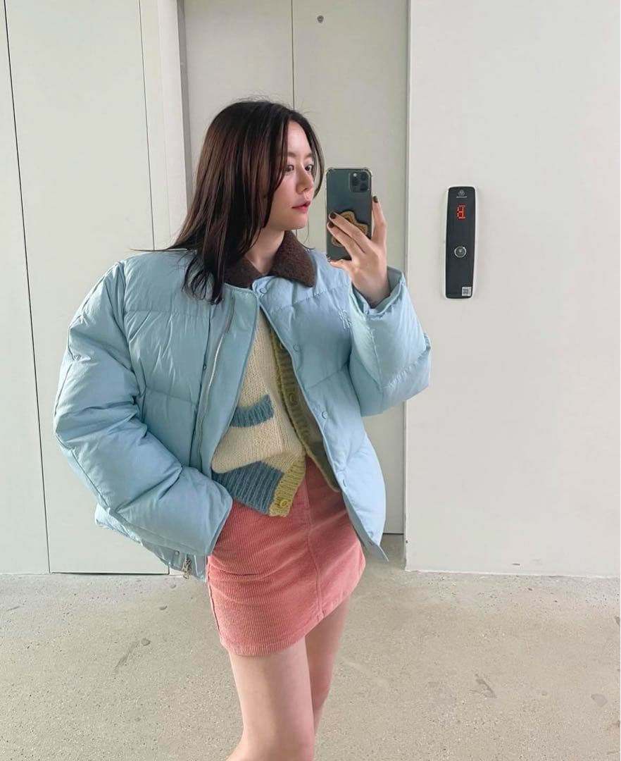 最終値下‼️GROVE ダウンジャケット　韓国製