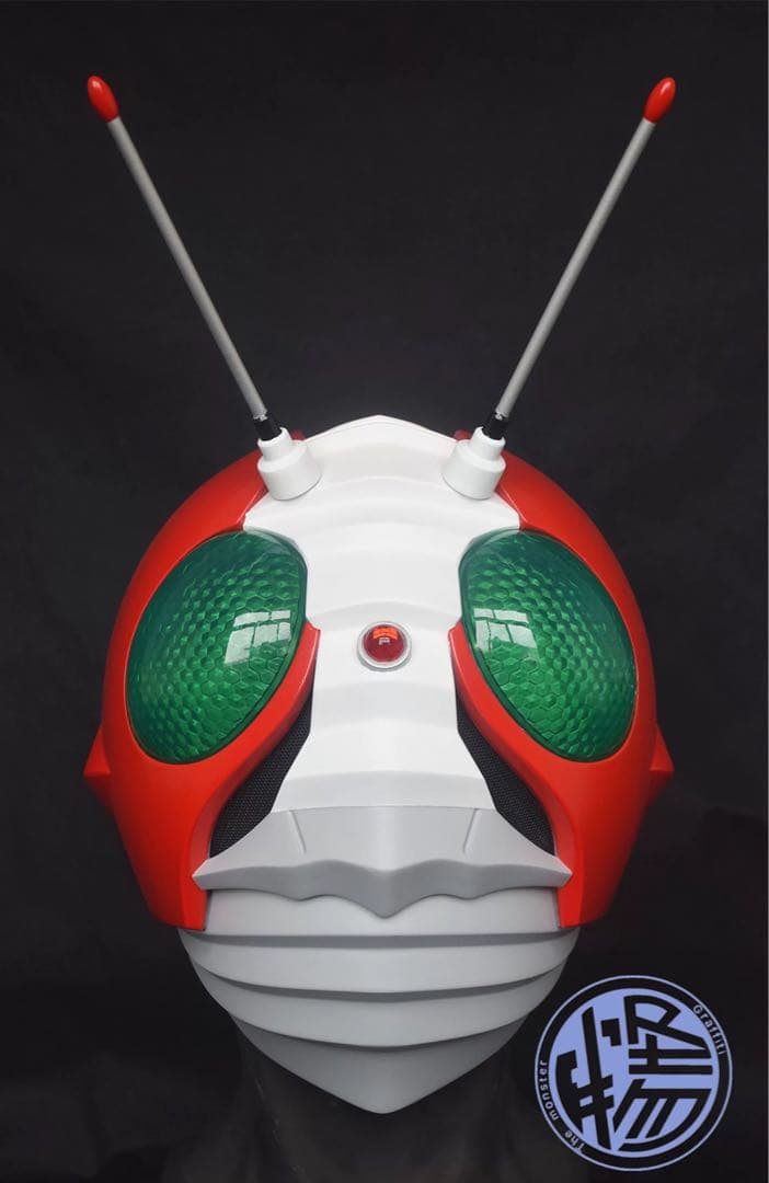 【美品】【未使用】マスク　アトラク　コスプレ　仮面ライダー 1/1プロップ Yahoo!オークション -「仮面ライダー 1／1 マスク」の落札相場・落札価格