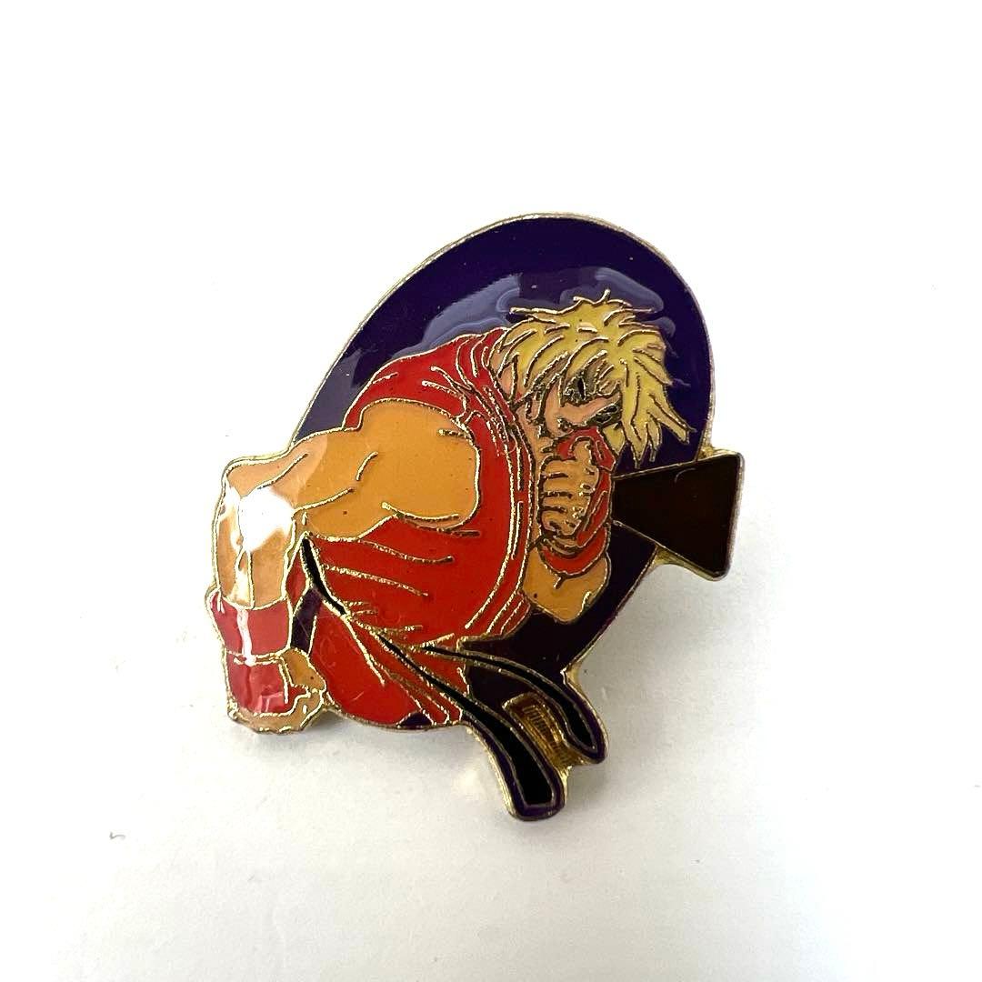 当時物 平成レトロ ストリートファイター バッジ ピンズ ピンバッジ