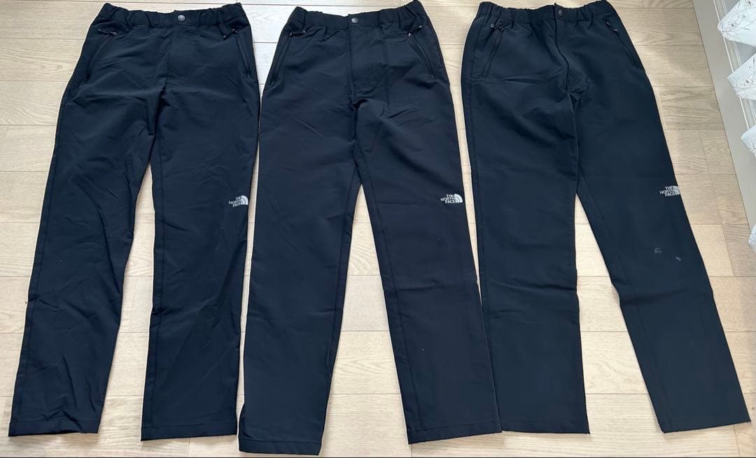 THE NORTH FACE 黒　バーブパンツ　150 3本