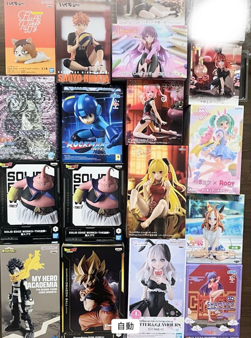 美少女　プライズ　フィギュア　まとめ売り　ヒロアカ　NARUTO ワンピ　ミク