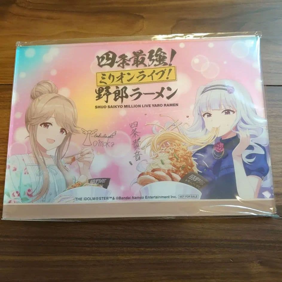 アイドルマスター ミリオンライブ　10枚限定制作アクリルプレート