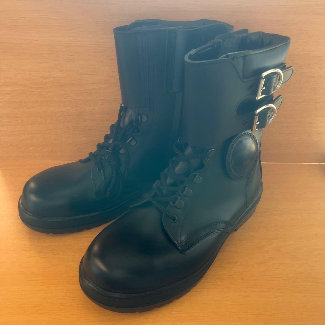 ミドリ安全靴 インサイドジップ&2バックル 警察 消防 レスキュー 特救 新品 SL-605（レッド） - 安全靴・作業靴はミドリ安全フットウェア・安全靴