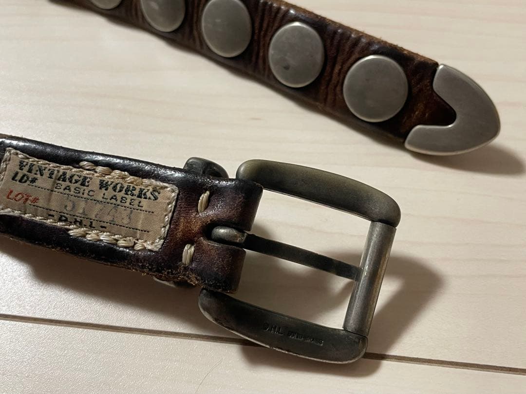 と*ー様 ビンテージワークス ベルト