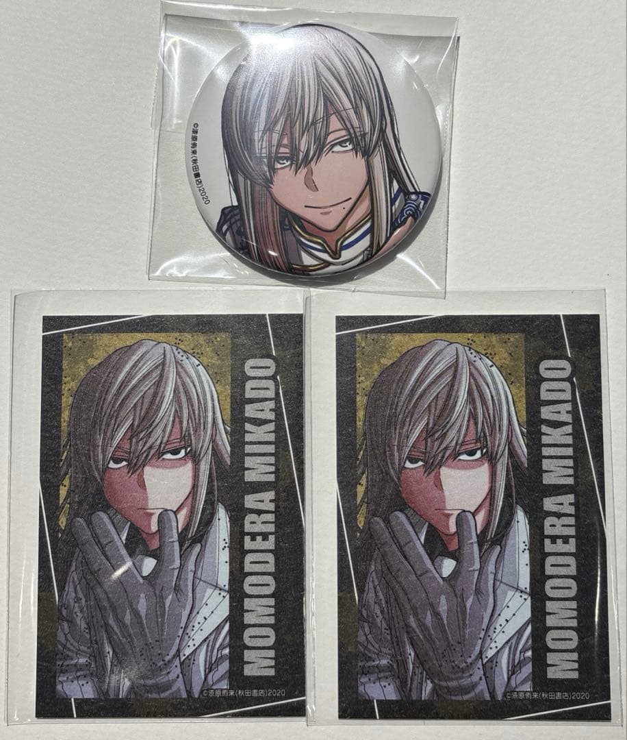 桃源暗鬼 秋田書店 コミケ C107 缶バッジ キャラカード 桃寺 - メルカリ