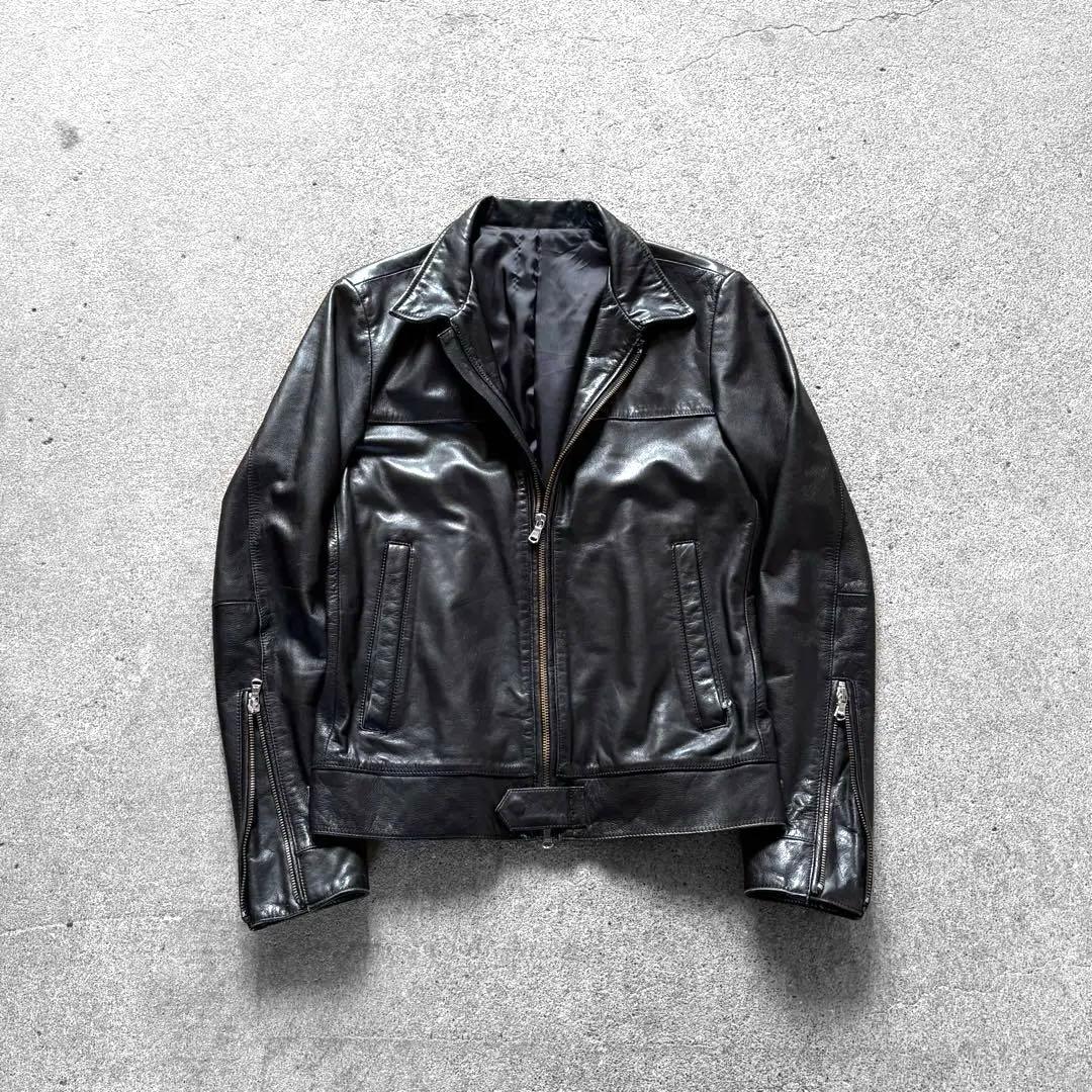 00's 5351 POUR LES HOMMES レザージャケット　アーカイブ