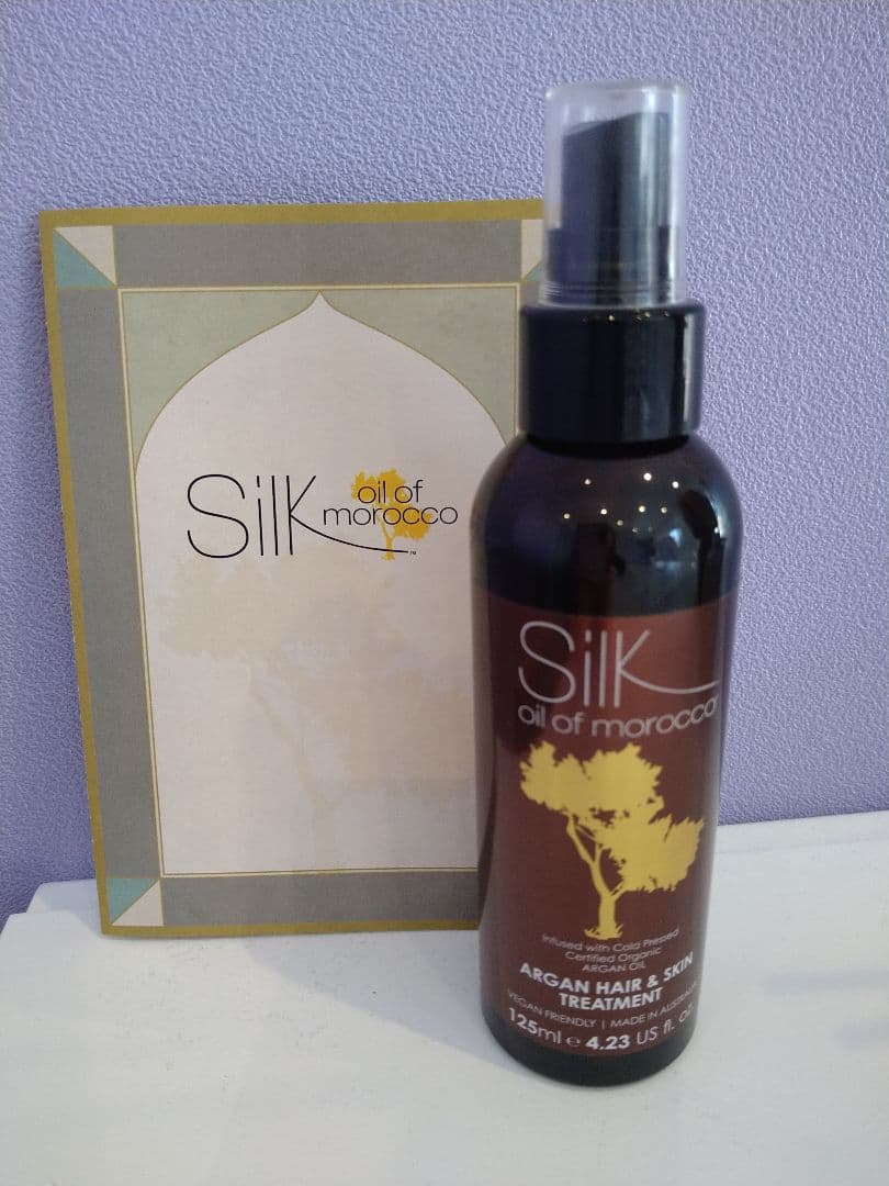 Silk Argan Hair & Skin Treatment 1本新品