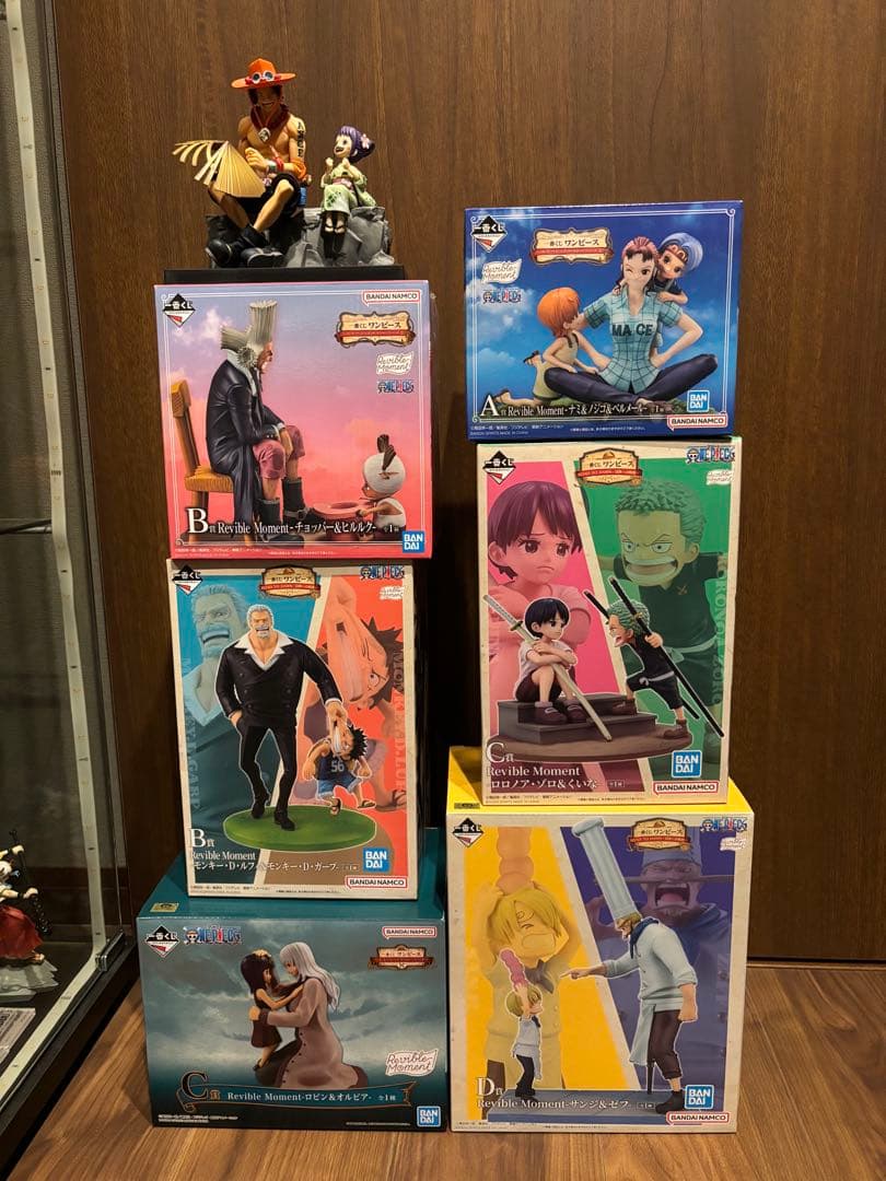 Revival moment 7体セット　一番くじ　フィギュア　ワンピース