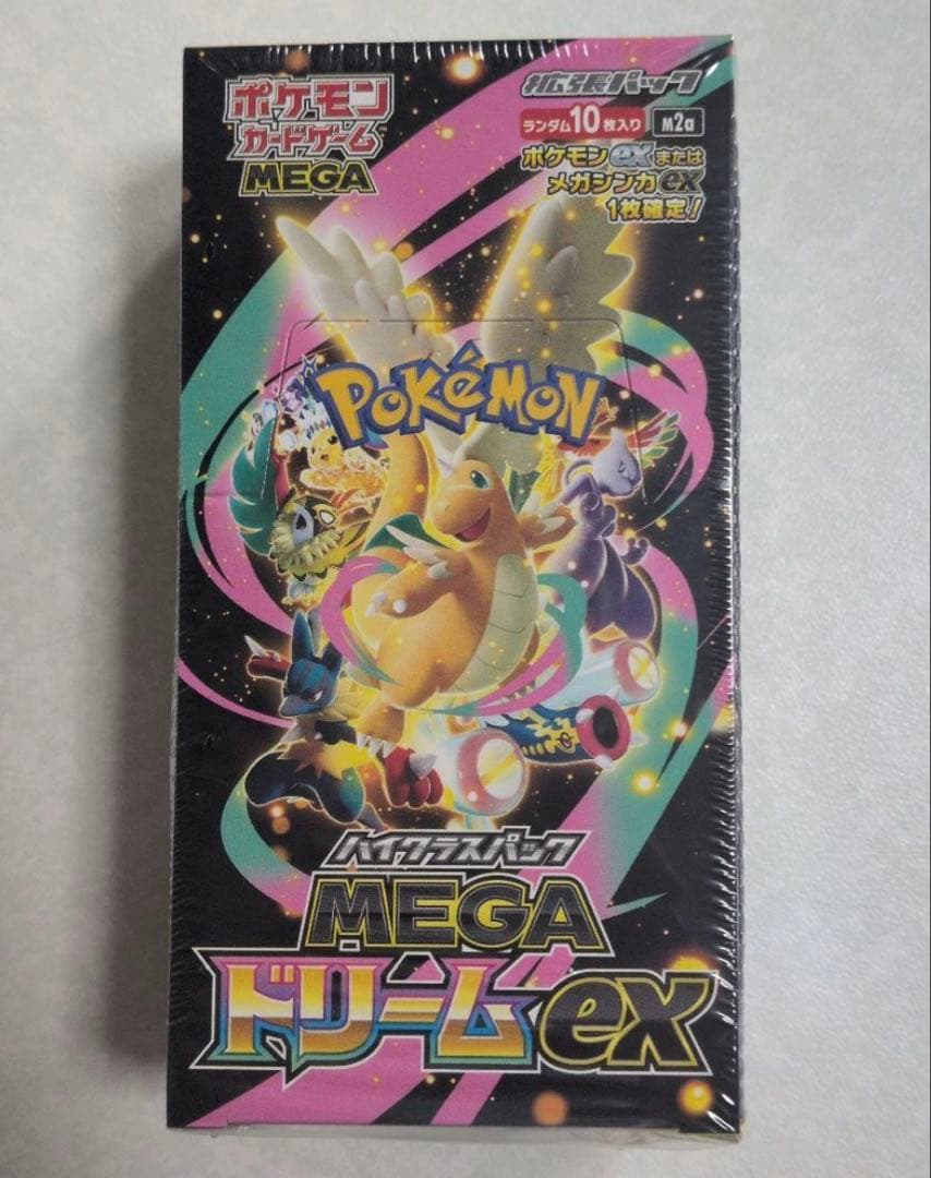 ポケモンカードMEGAハイクラスパックドリームex 1BOX