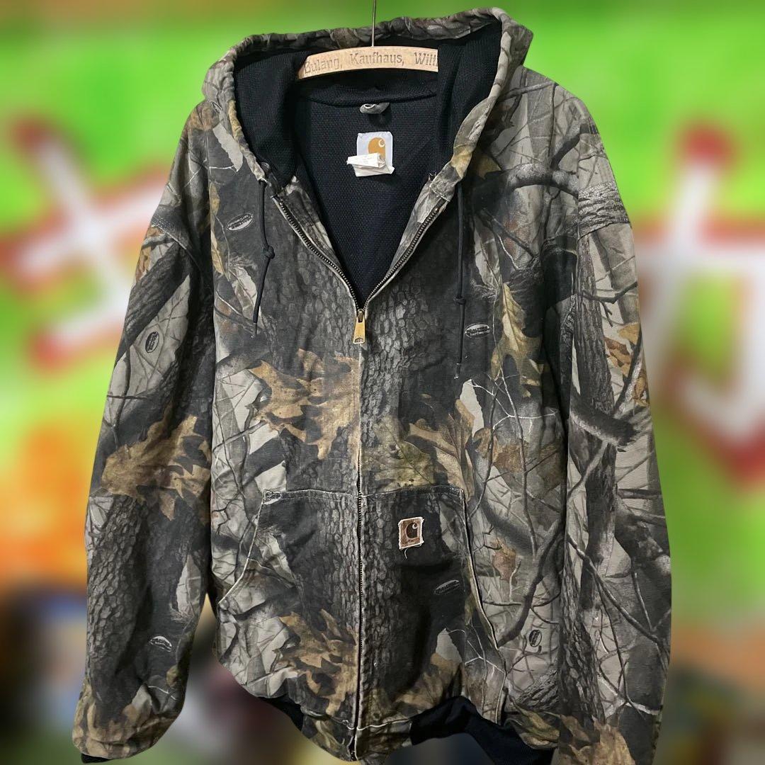 3XL Carhartt ダックジャケット リアルツリー アクティブジャケット