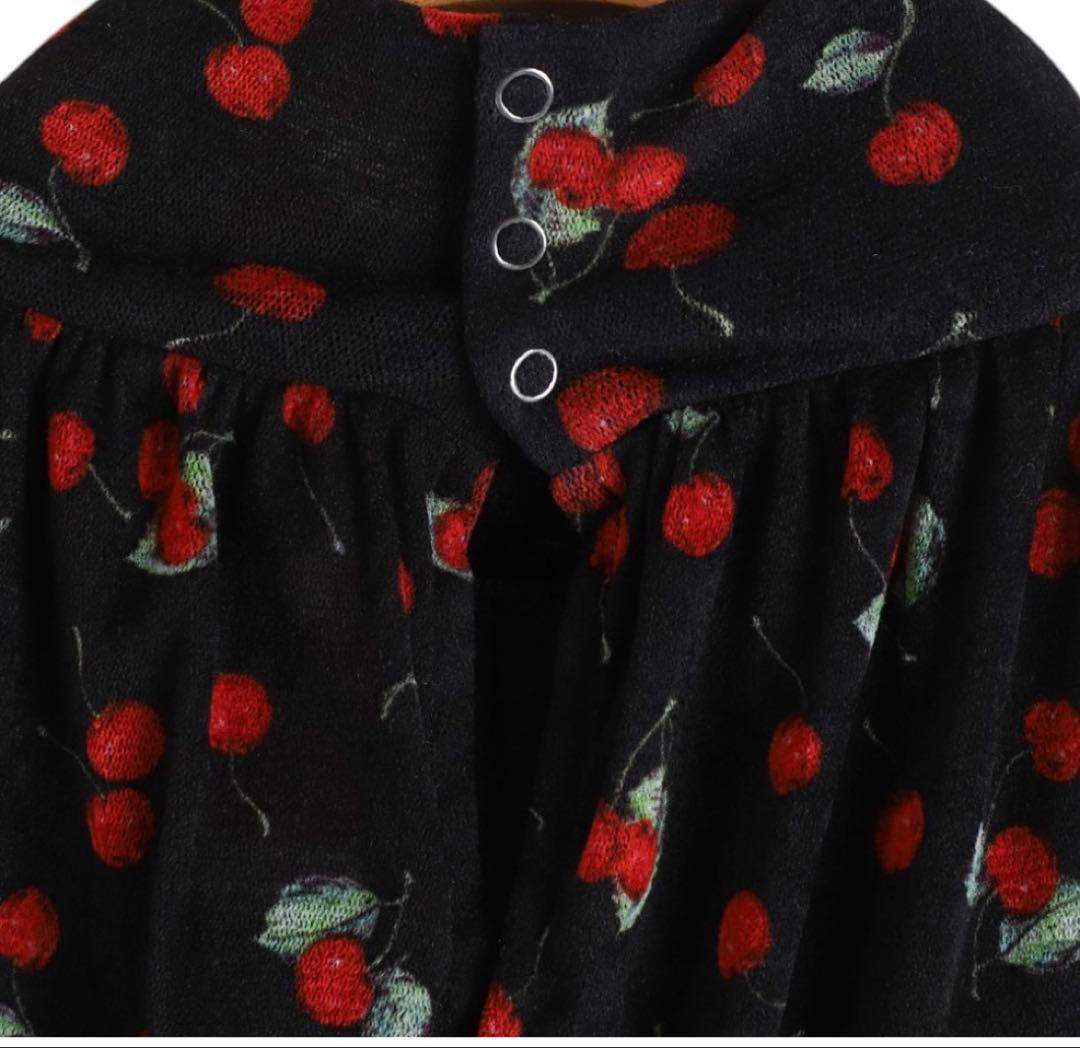 FETICO チェリー柄ボディースーツ　36