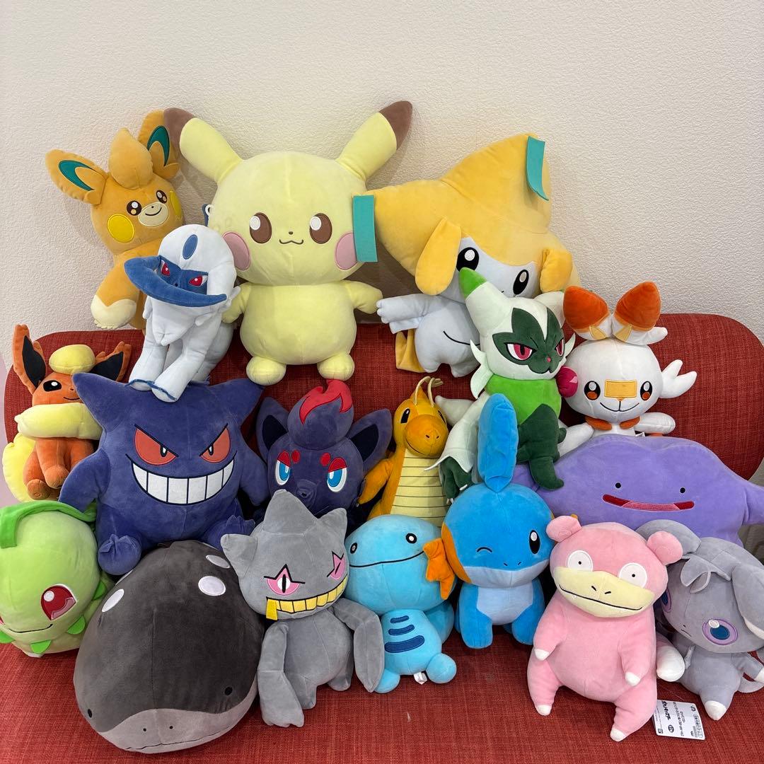 ポケモン ぬいぐるみ セット 18体まとめ売り