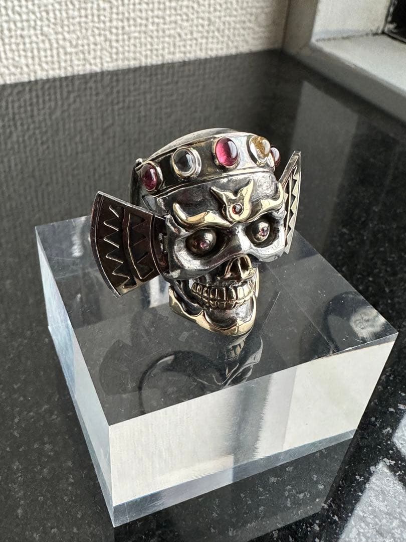 アンダーカバー × マジカルデザイン K18&ストーン装飾 チベタンスカル