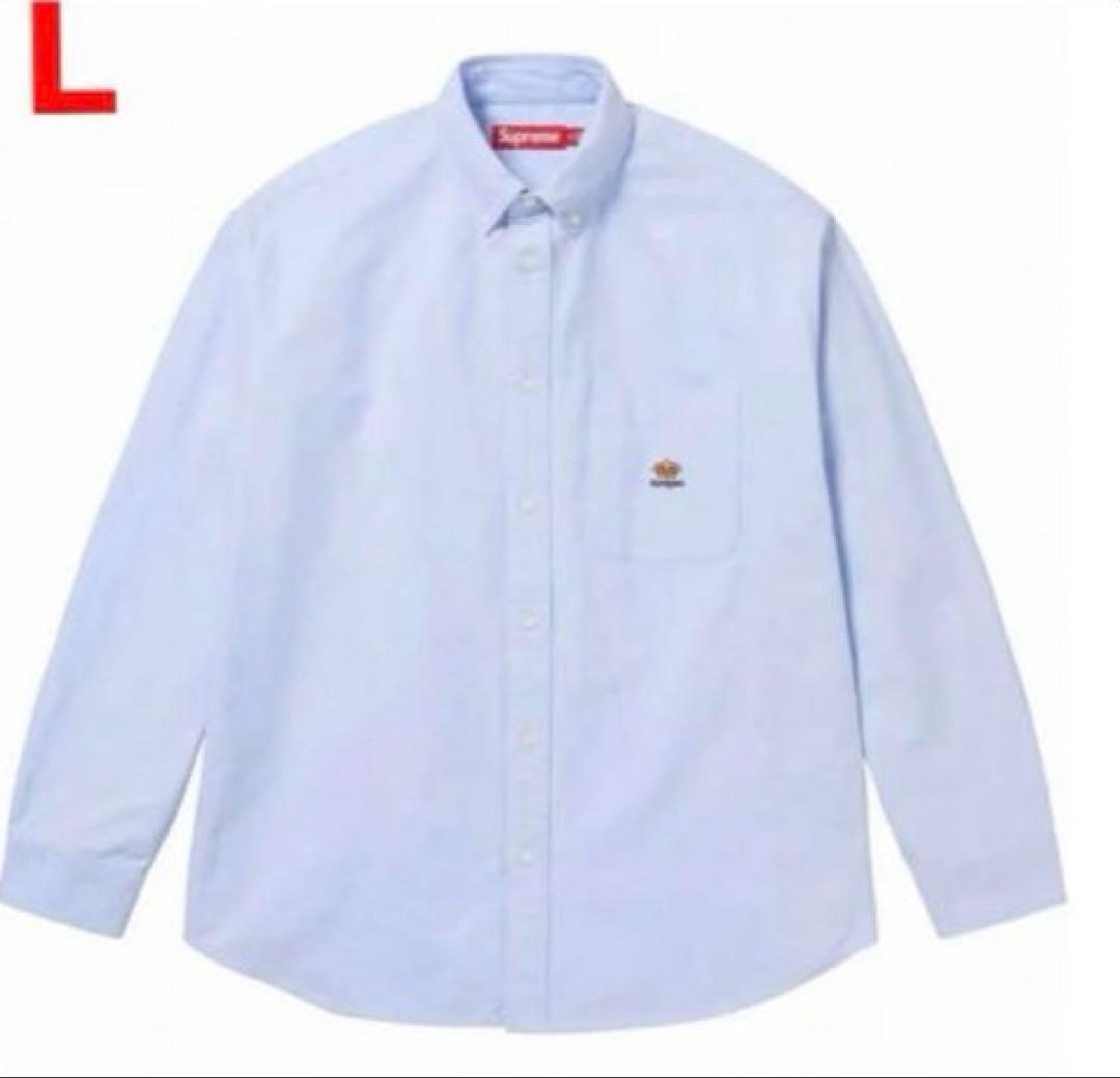 新品Supreme Loose Fit Flannel OxfordShirtL