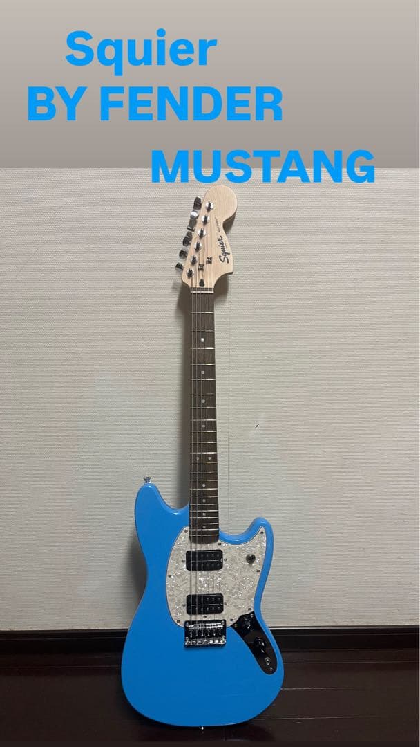 ギター Squier fender Mustang California Blue guitarplanet_squier-sonic-mg-