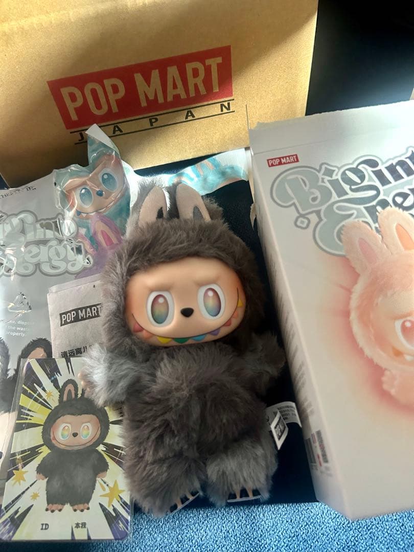 大値下げラブブシークレットエナジーPOP MART POP MART ラブブ Labubu Big Into Energy シークレット ID 正規品