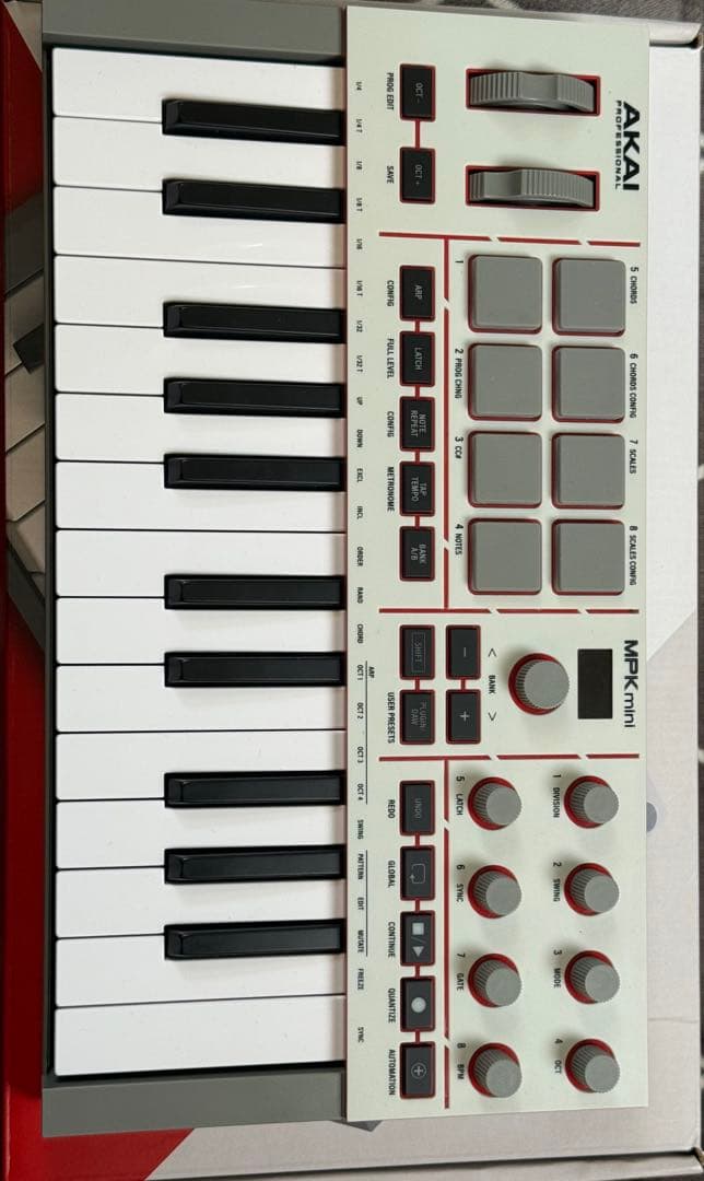 AKAI MPK mini IV MIDIキーボード・コントローラー AKAI MPK Mini IV Black (ブラック) MIDIキーボードコントローラー
