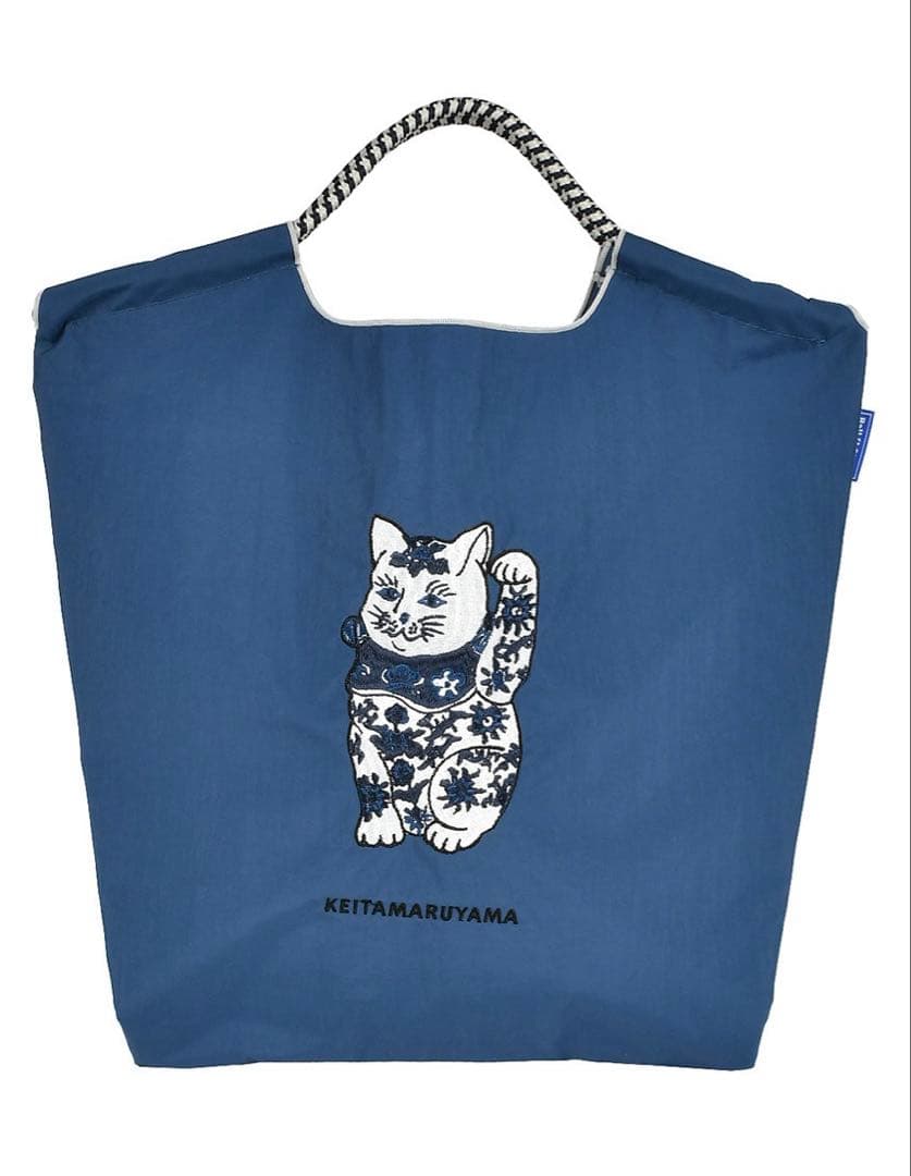 ボールアンドチェーンケイタマルヤマ招き猫KEITA MARUYAMAおまけ付 ボールアンドチェーン ケイタマルヤマ エコバッグ 招き猫 BALL & CHAIN