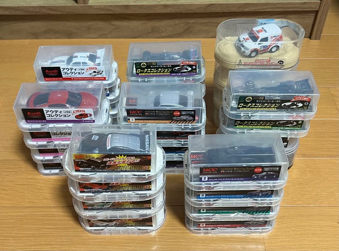 缶コーヒー(UCC/WONDA etc...) 新品・未開封ミニカー32個セット