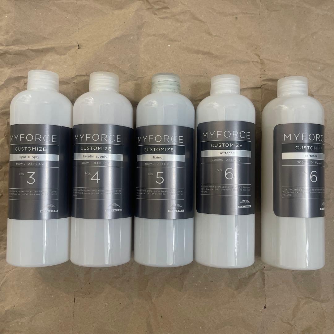 トリートメント milbon MYFORCE NO.3.4.5.6