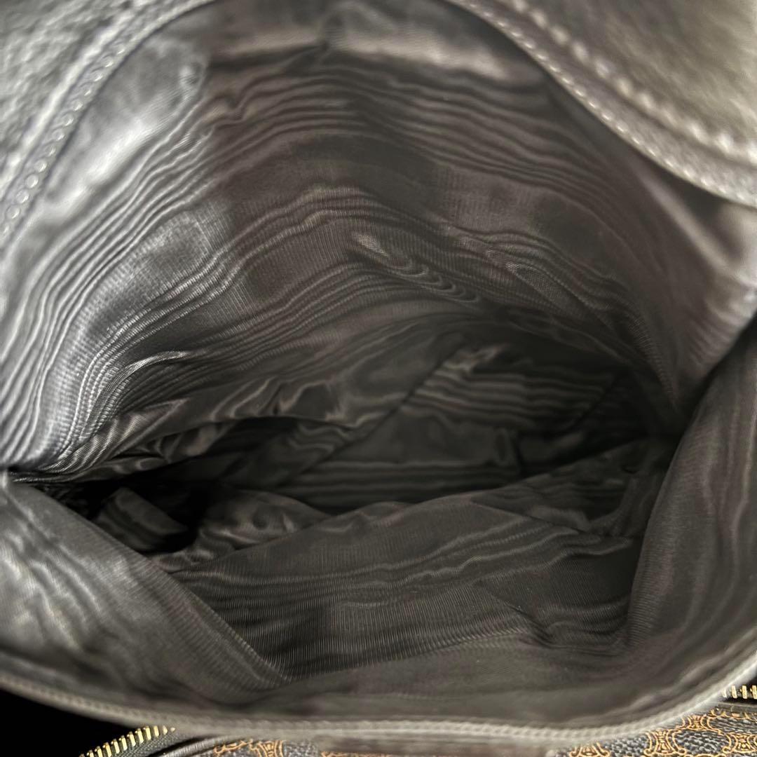 美品✨セリーヌ ボストンバッグ 黒マカダム PVCレザー y2k