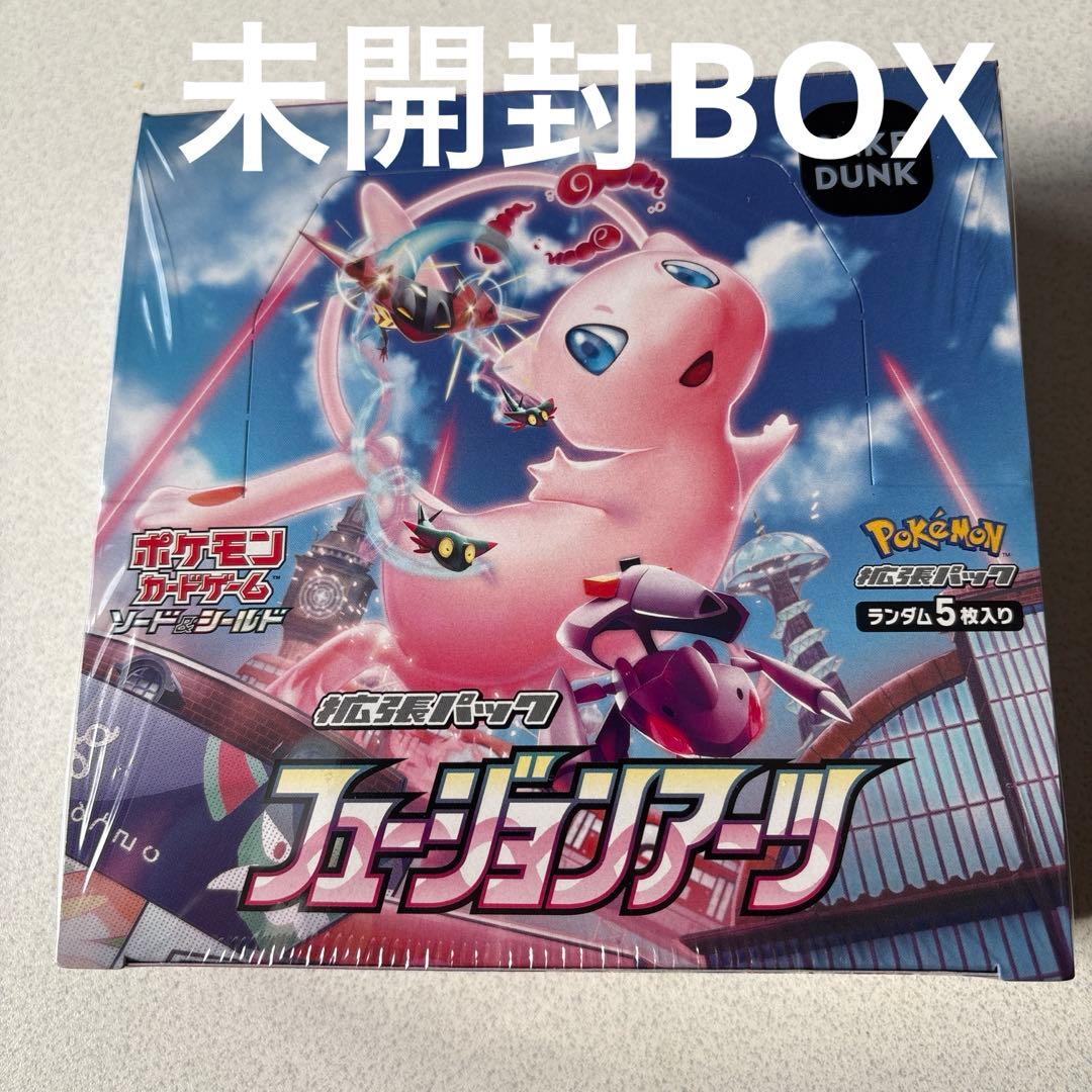 新品未開封 】ポケモンカードゲーム フュージョンアーツ BOX シュリンク付き