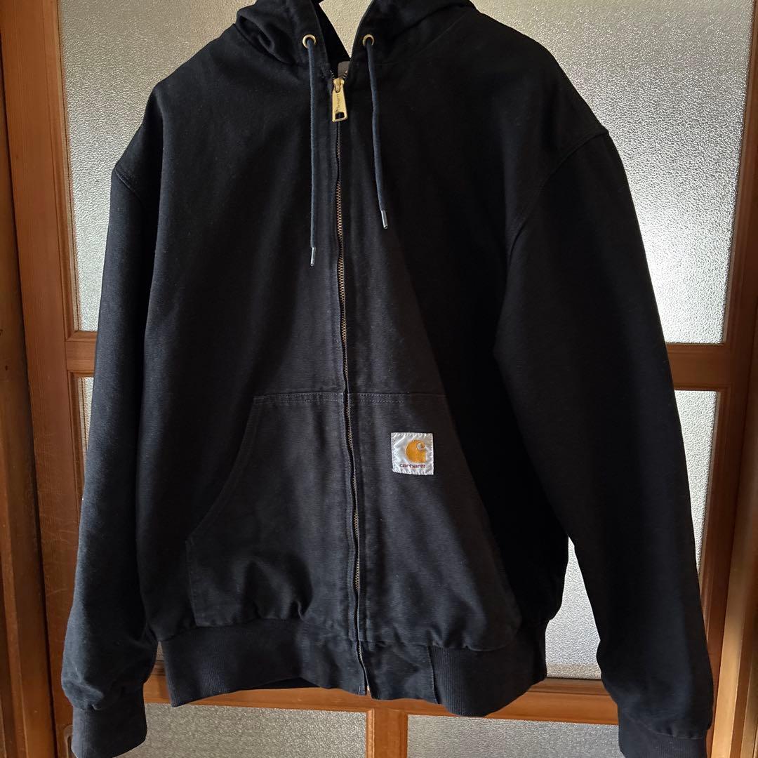 Carhartt ブラック アクティブジャケット即日発送