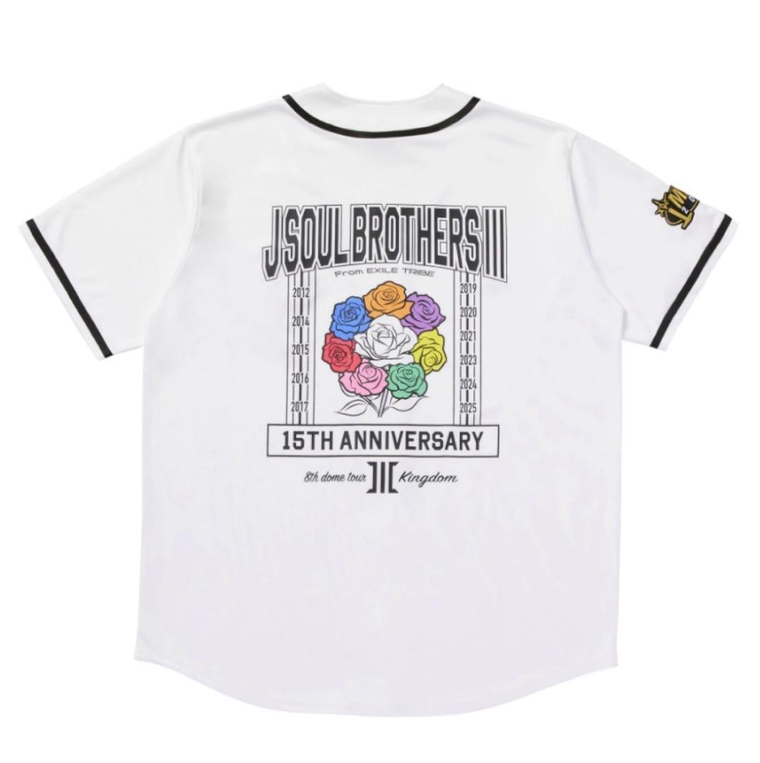 新品・未開封✴︎三代目JSB限定ベースボールシャツ　白　KINGDOM 三代目 J Soul Brothersのフリマアイテム一覧