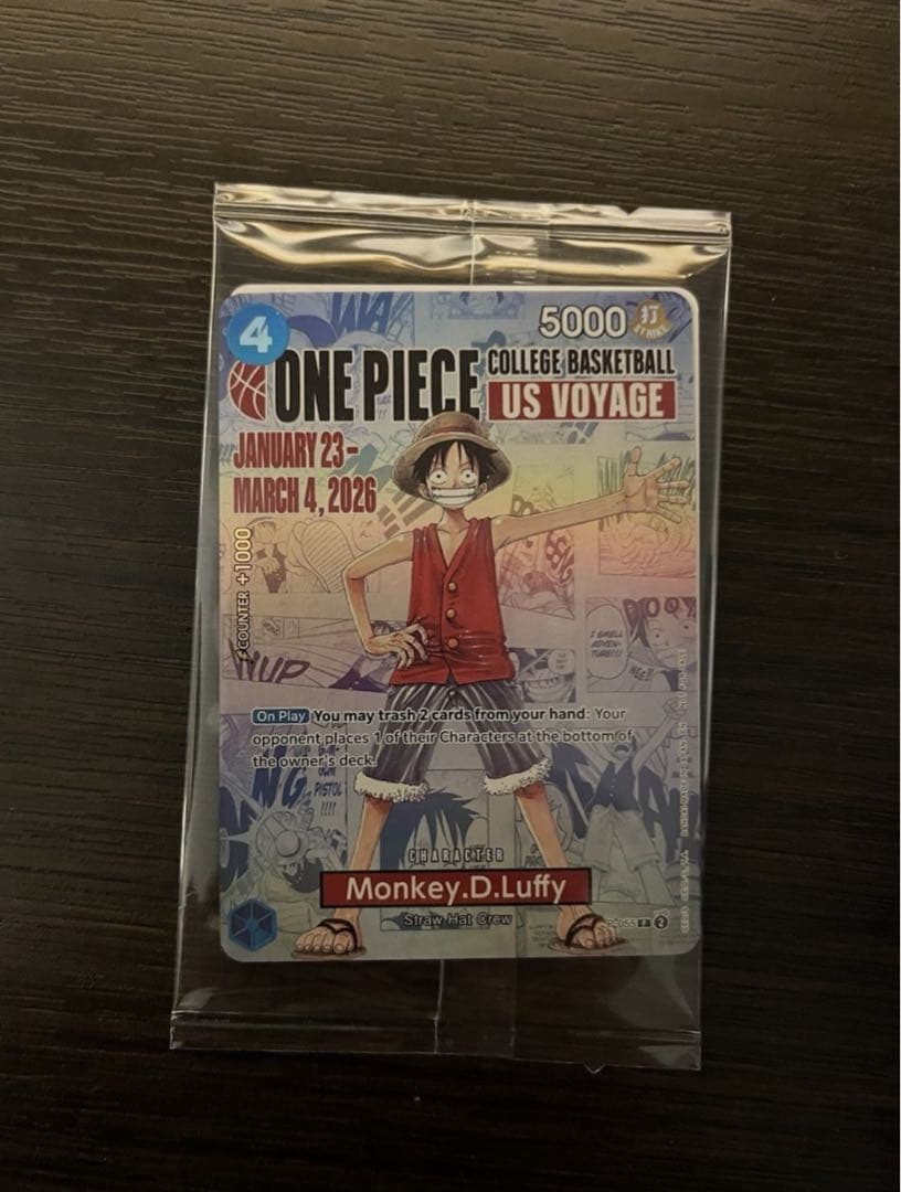 モンキー・D・ルフィ「ワンピース カレッジ バスケットボール：US