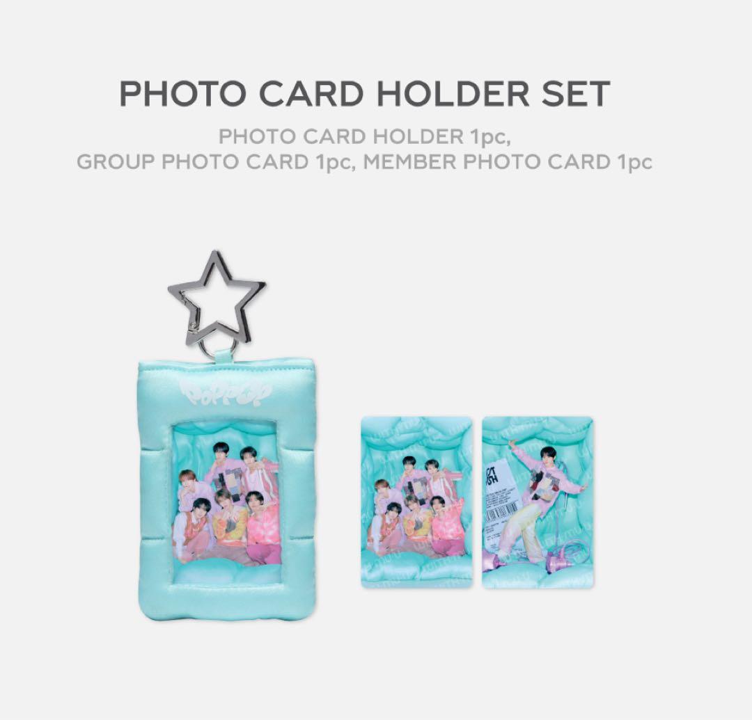 NCT WISH サクヤ フォトカードホルダーセット トレカケース poppop