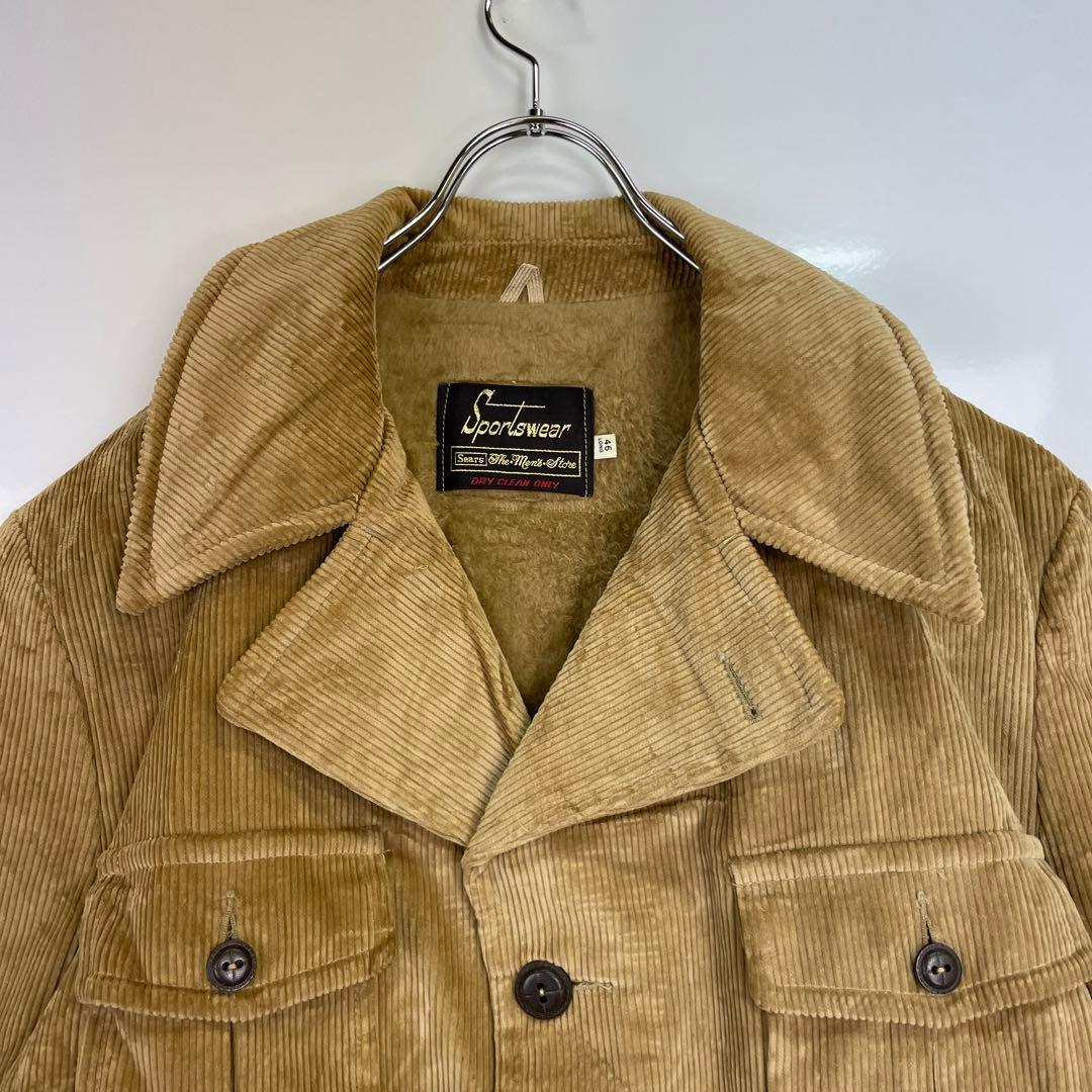 60-70s SEARS シアーズ ヴィンテージ コーデュロイジャケット ボア