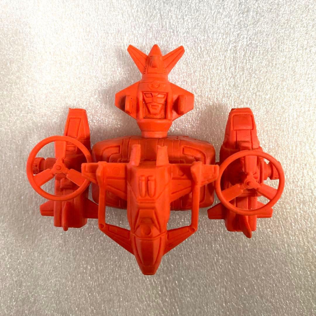 機甲艦隊ダイラガーXV クウラガーチーム 消しゴム 昭和レトロ玩具