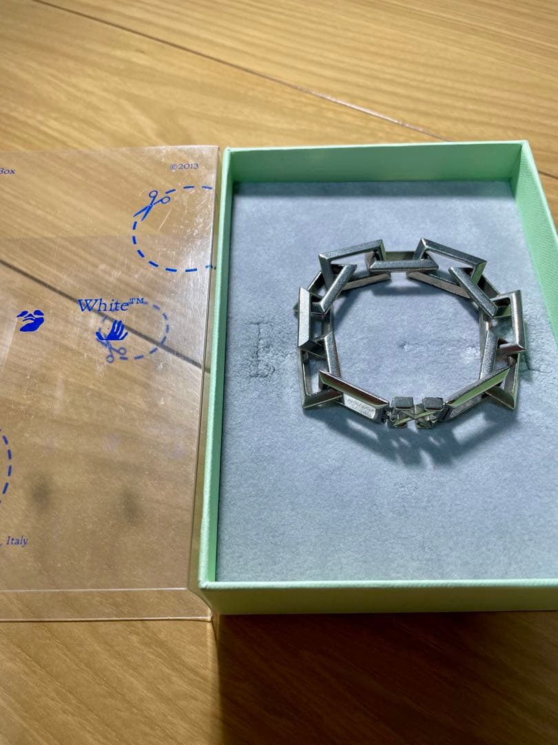 off-White ブレスレット　シルバー