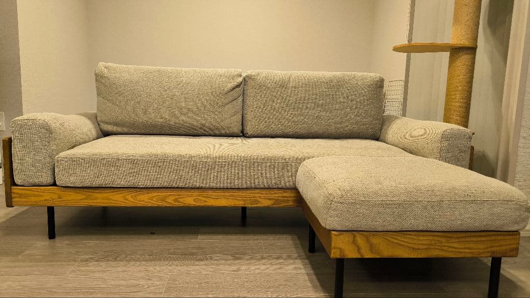 【y08089029216】unico TREL(トレル) ソファ 本体