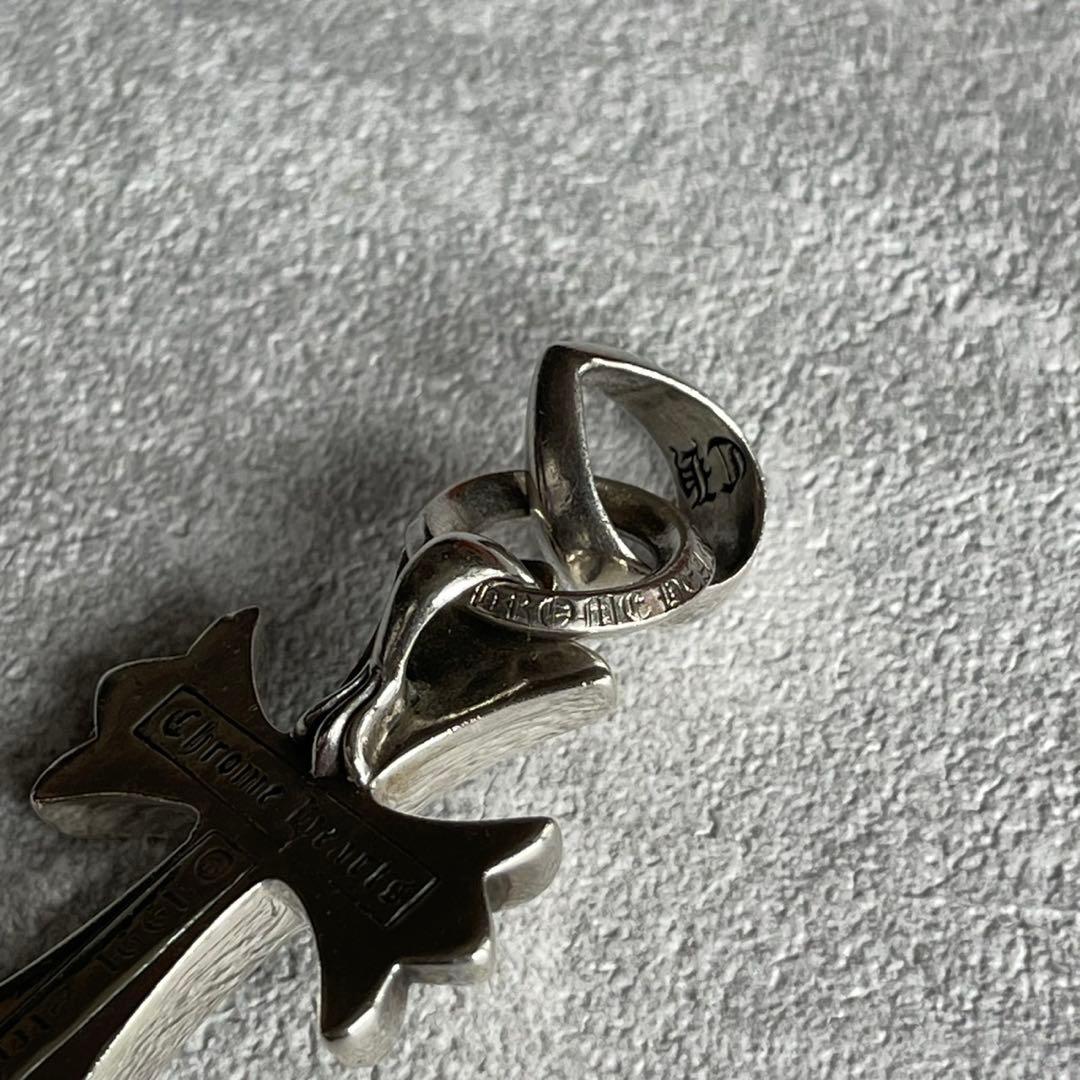 クロムハーツ CHクロスペンダントスモール with ベイル - メルカリ