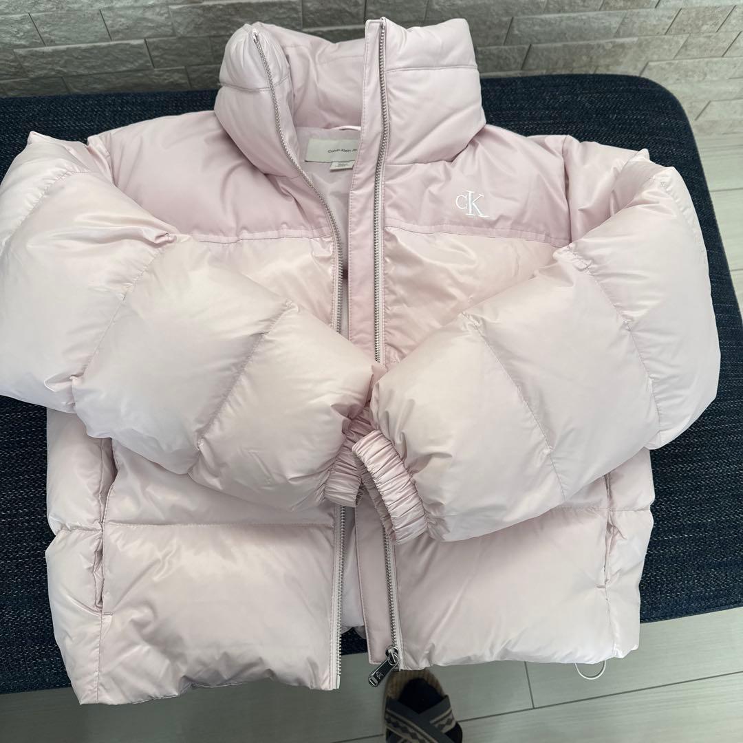 Eiji　  Jeans ピンクダウンジャケット