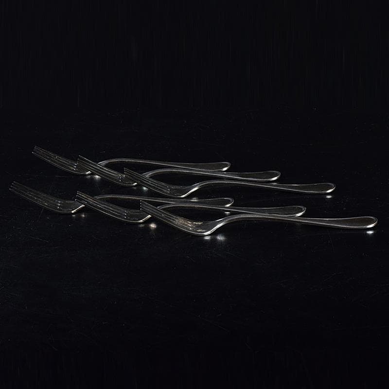 カトラリー フランス製 クリストフル フォーク 6点 箱付 V 7015