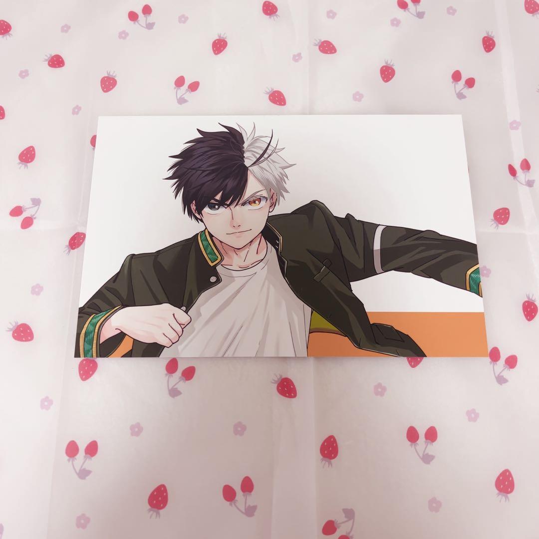 桜遥 ポストカード 風 WIND BREAKER ポストカードブック 5点セット