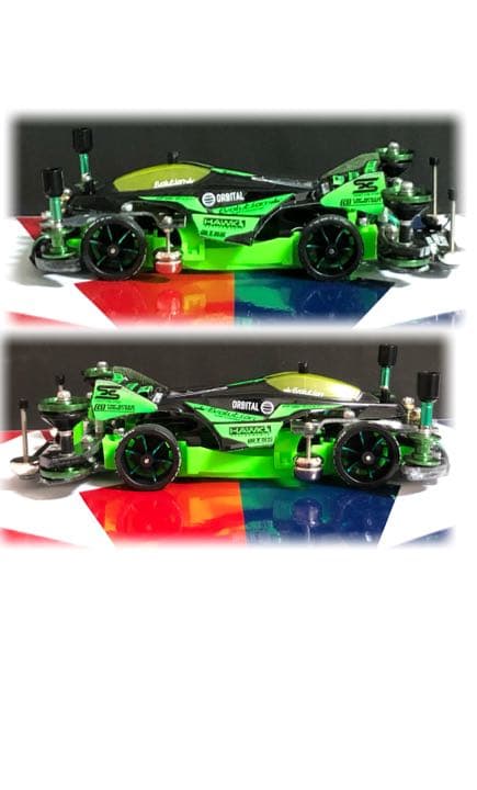 ミニ四駆 完成品 MAマシン NEOバンキッシュ - メルカリ